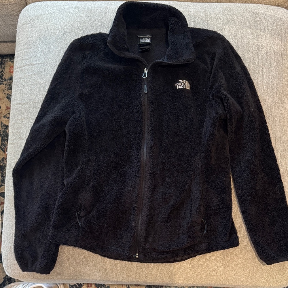 The North Face Black Full-Zip Fleece Jacket